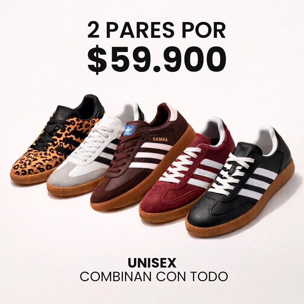 Zapatillas Samba 2x1
